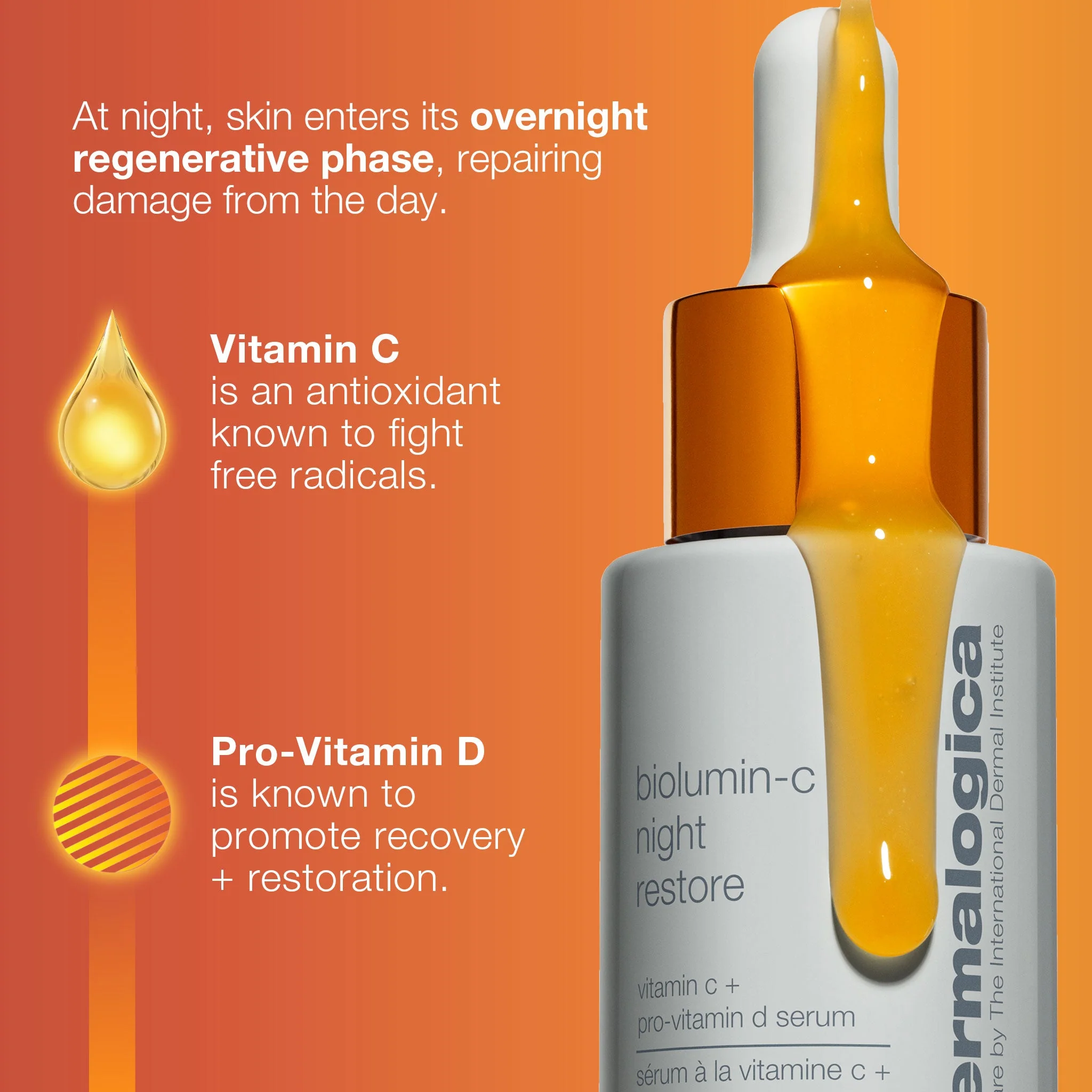 biolumin-c night restore serum - Image 4