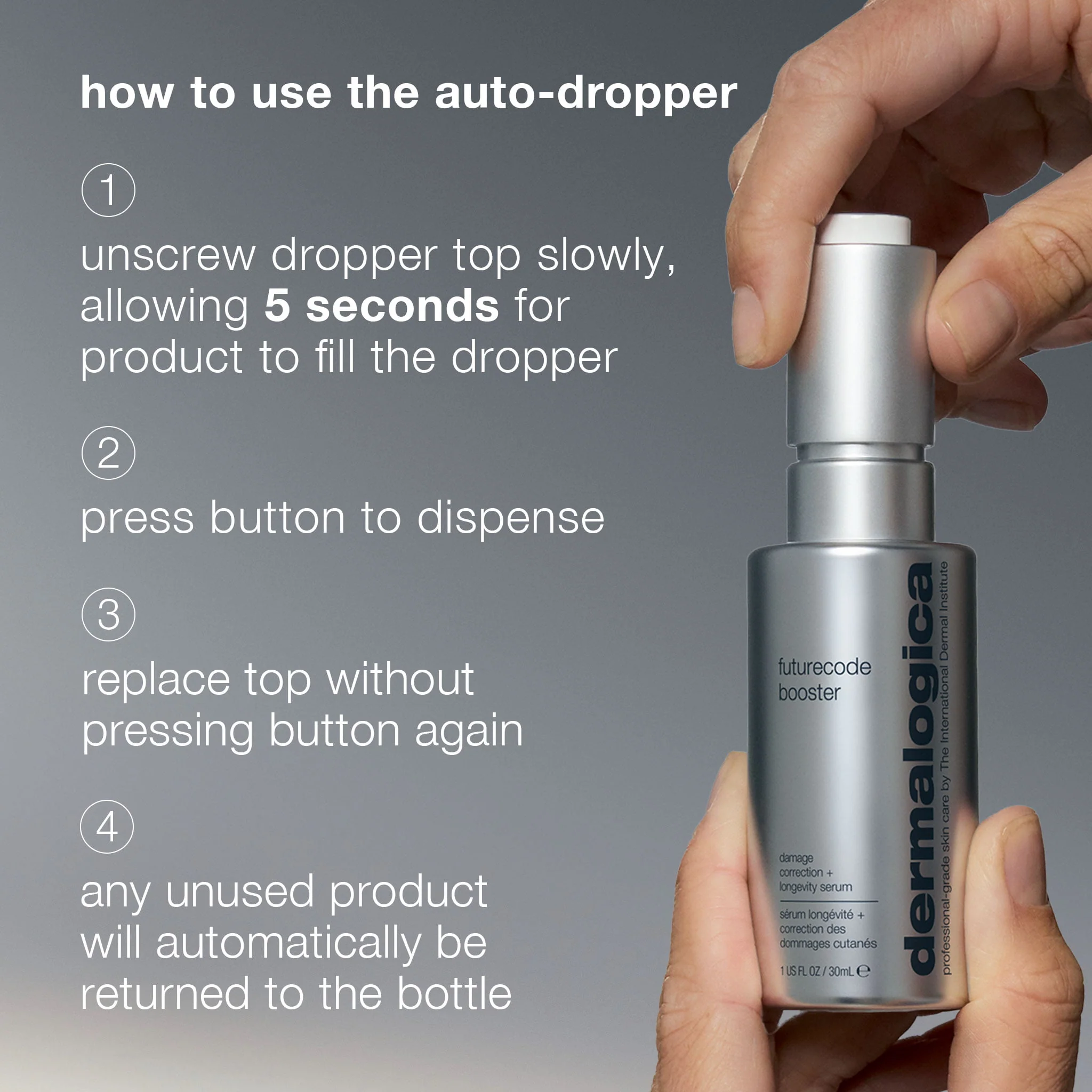 futurecode booster damage-correcting longevity serum - Image 3