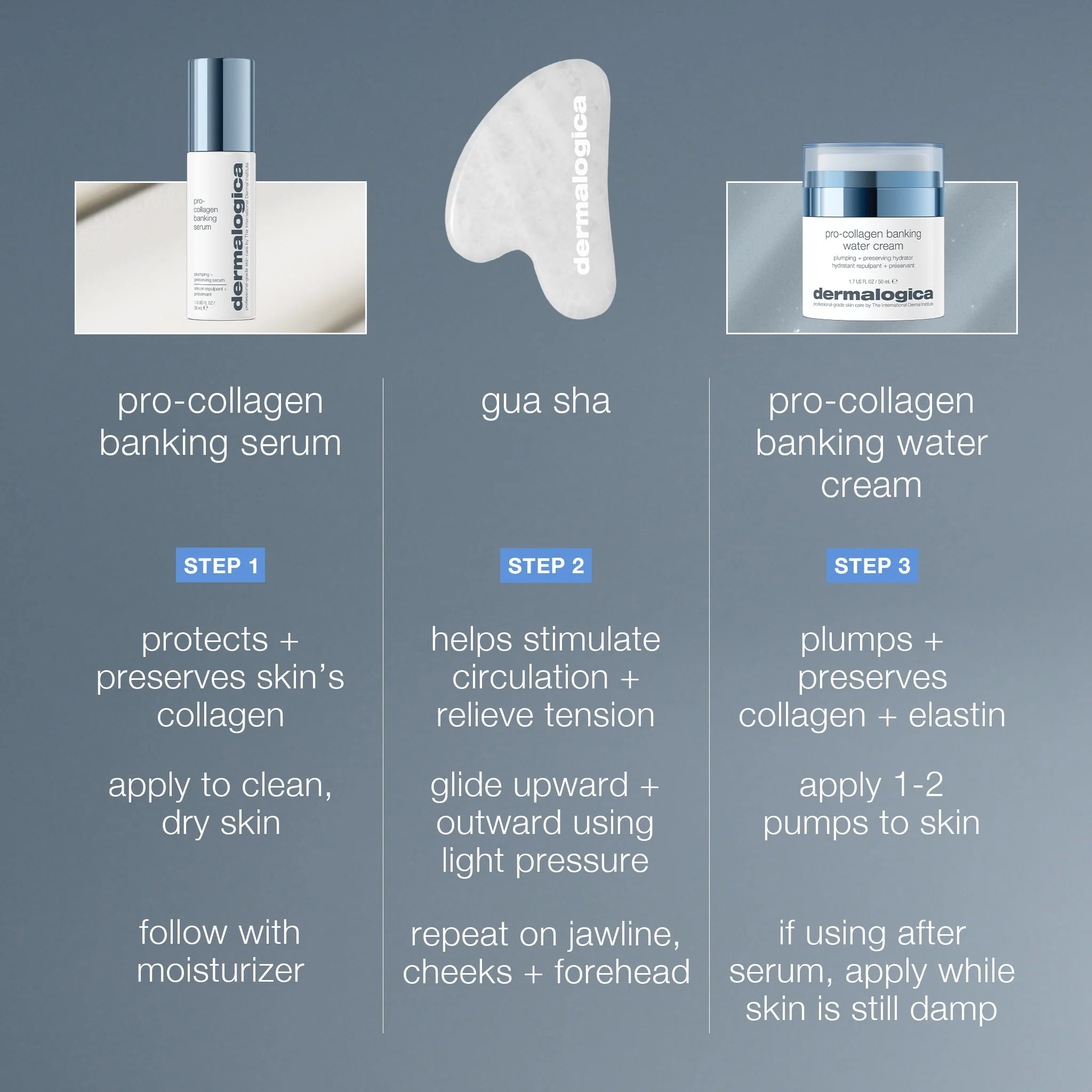 pro-collagen plumping + hydration set with gua sha - Image 5